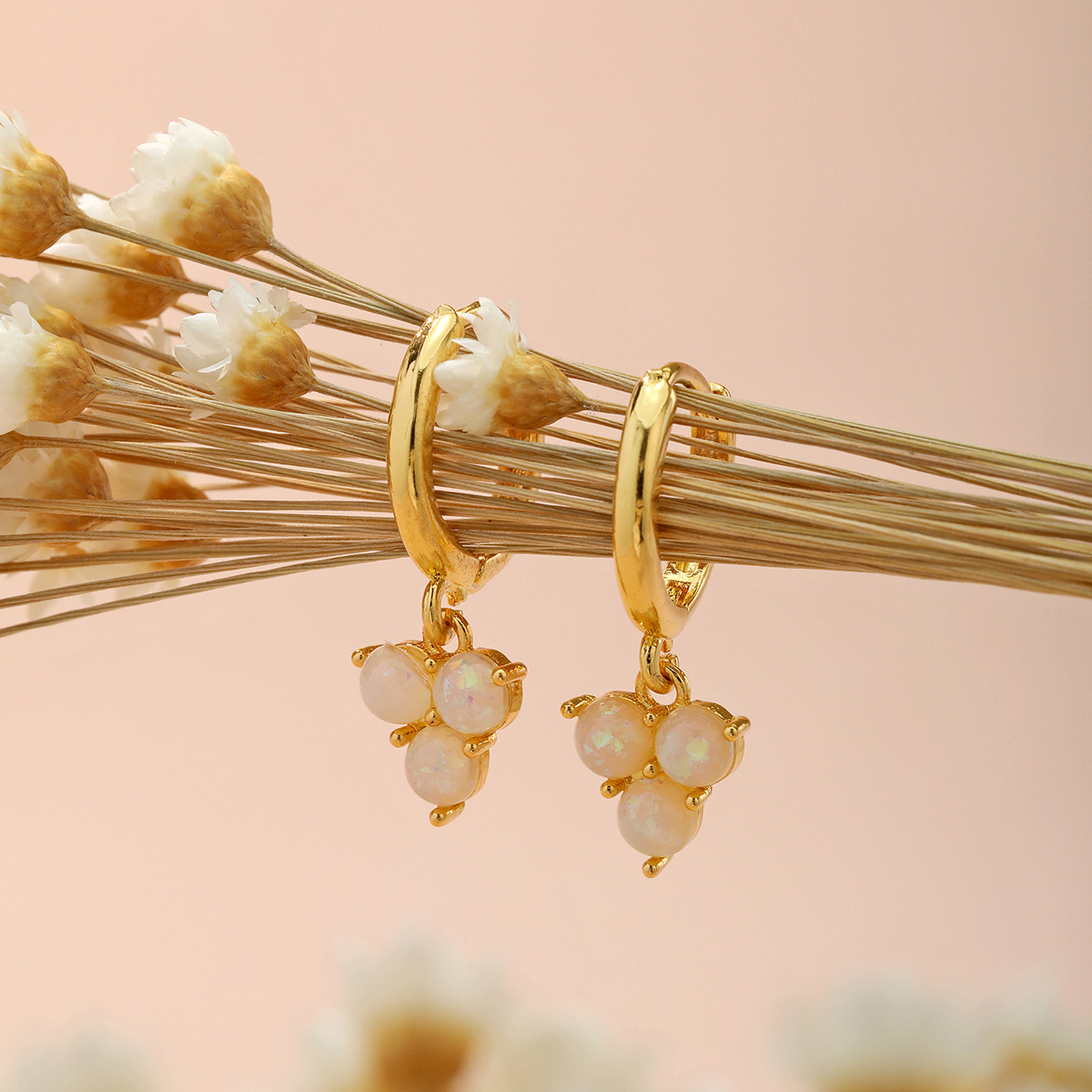 Geometric Luxury All-Match Diamond-Encrusted Earrings