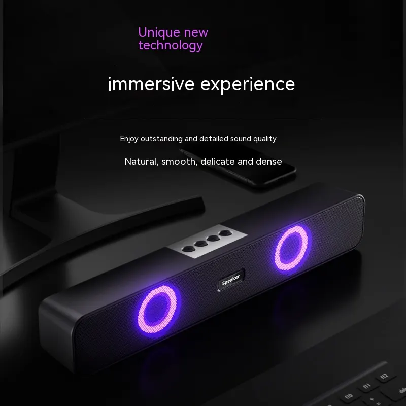 E91 Colorful Bluetooth Speaker with Light