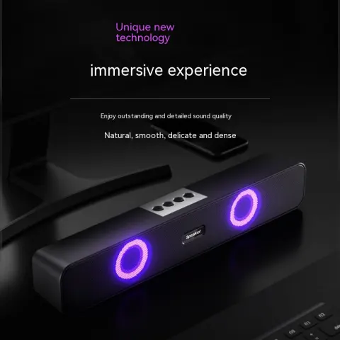 E91 Colorful Bluetooth Speaker with Light