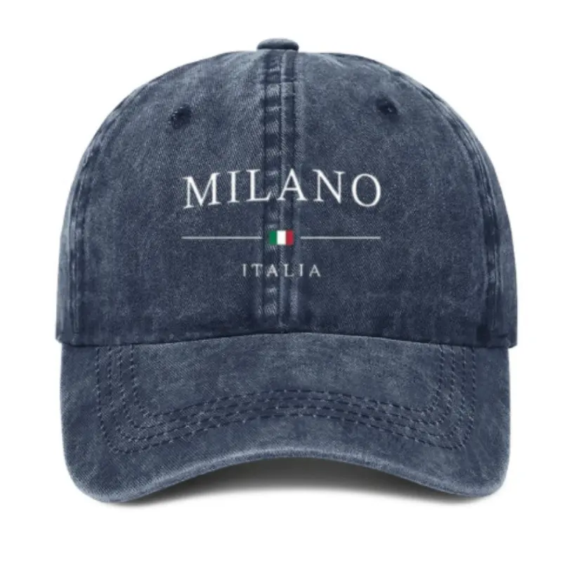 Printed Baseball Cap Vintage Casual Sun-proof Hot Soft Top