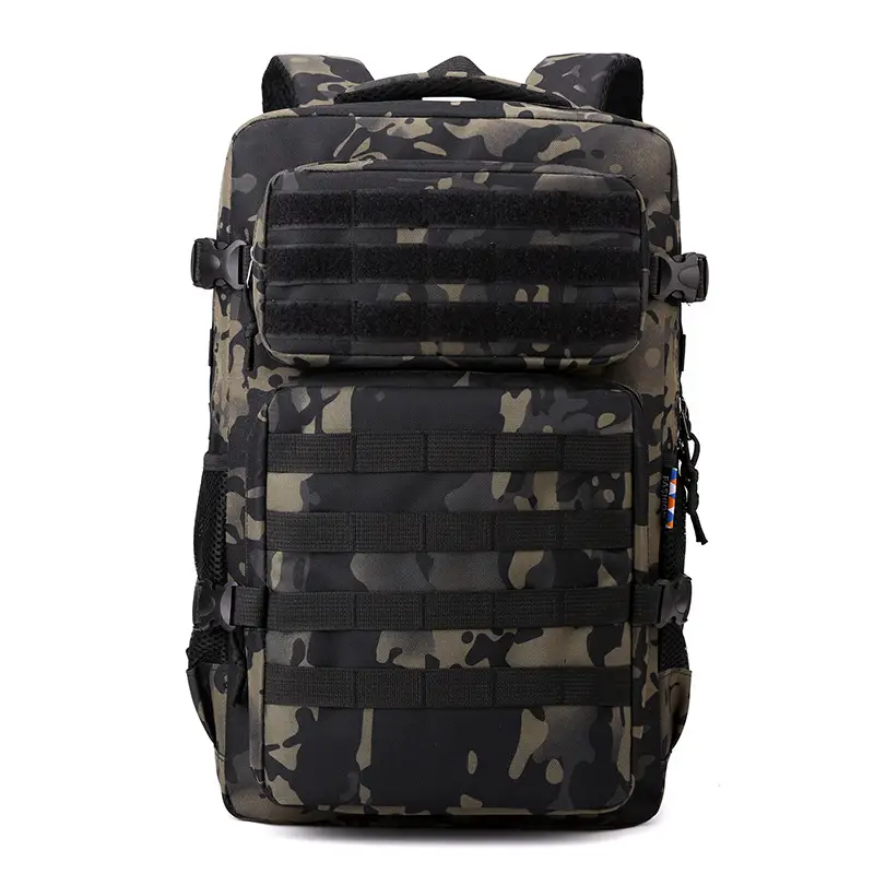 Outdoor Camouflage Mountaineering Multi-functional Large Capacity Backpack