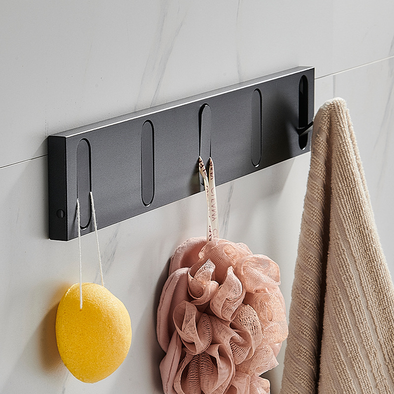 Bathroom Hanger Clothes Punch-free Invisible Hook