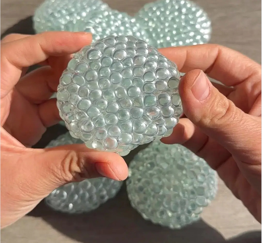 Stress-relief Toy Beaded String With A Noisy Ball For Creative Stress Relief