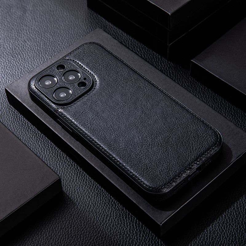 Drop Proof Leather Texture Phone Case