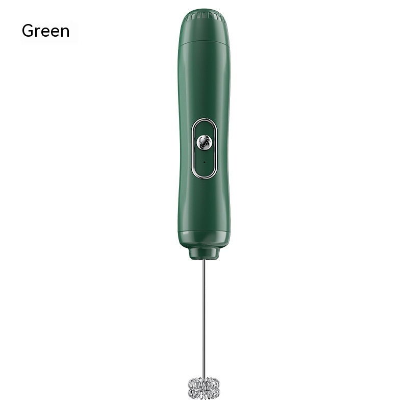 Milk Frother Egg Beater Coffee Frother Household Electric Milk Stirring Battery Handheld Blender — foto 12