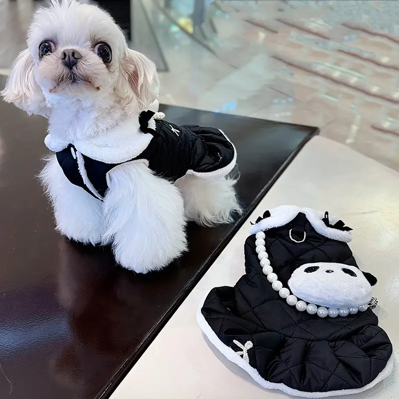 Pet Dog Cat Clothes Cotton-padded Traction