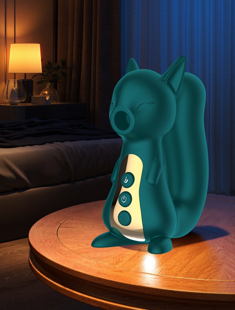 Cute Female Fox Cute Pet Sucking Massager 14