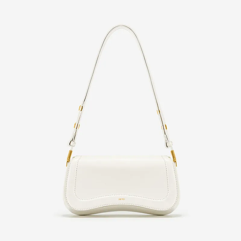 Stylish Adjustable Crossbody Shoulder Bag Retro Women - White