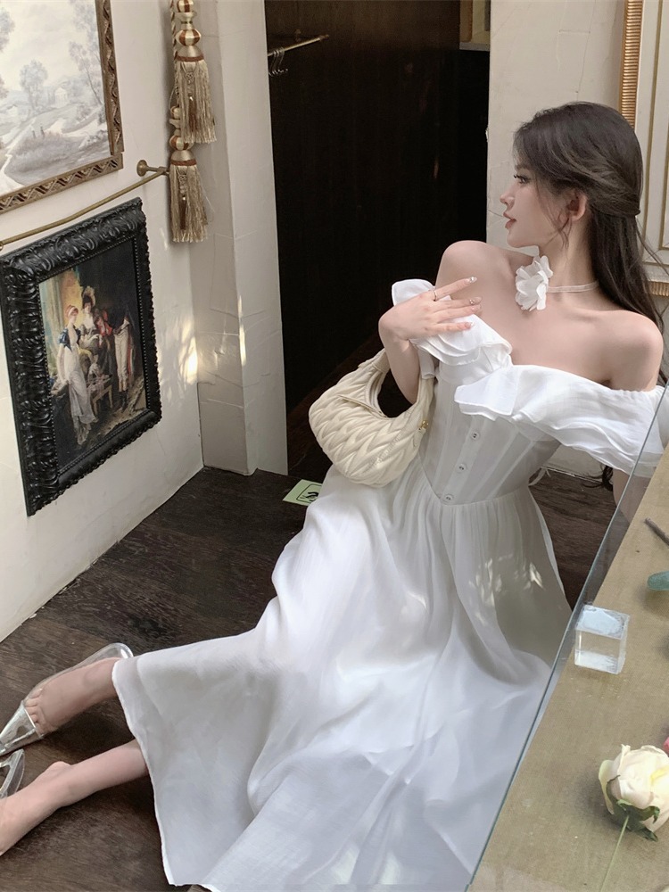 Silk Long Dress, picture 5 of 10