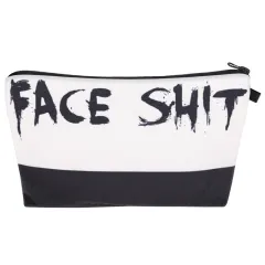 Letter Print Women's Cosmetic Clutch Multifunctional Storage Bag - Hzb876 - View 1