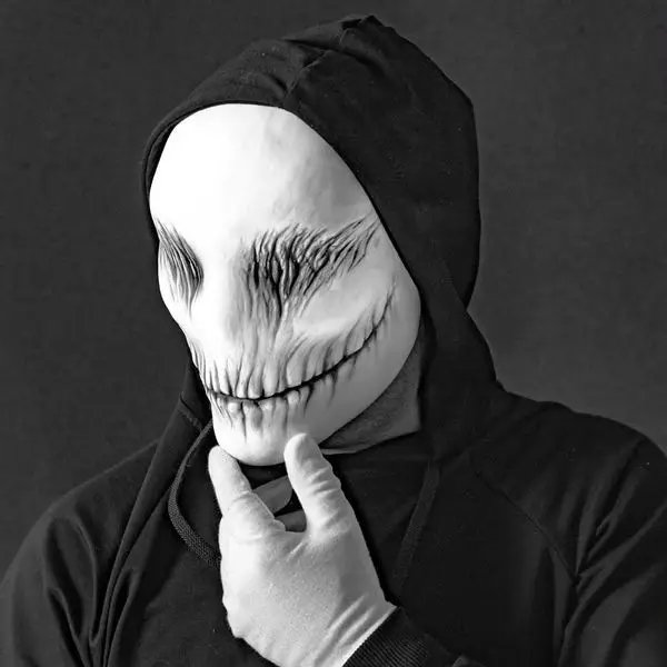 Stitched Skull Latex Mask