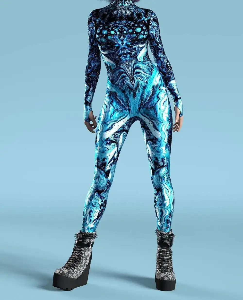 Halloween Tights 3D Digital Printing Play Costume