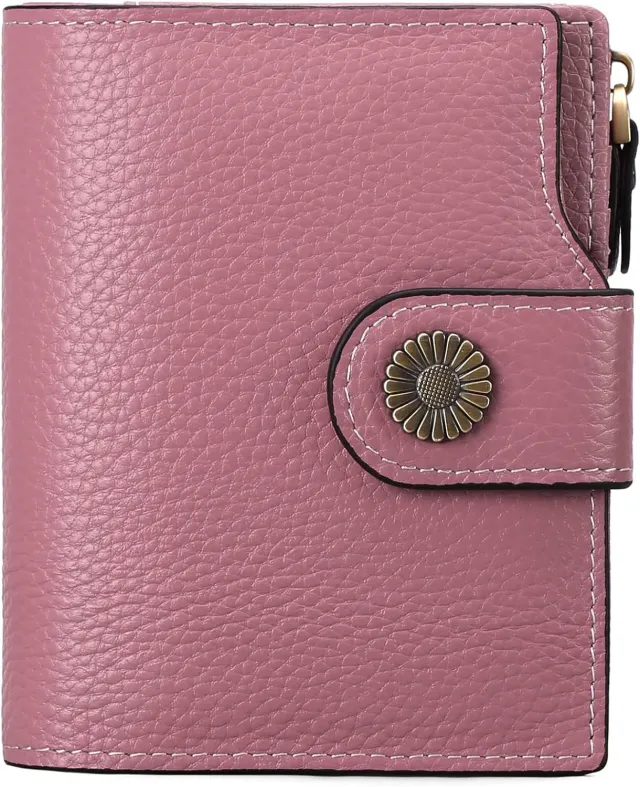 Hasp Clutch Girls Coin Pocket Multifunctional Card Holder Pink - Shop at LoveMi