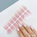 Manicure Full Stickers Solid Color 16 Small Stickers European And American Simple Nails view 24