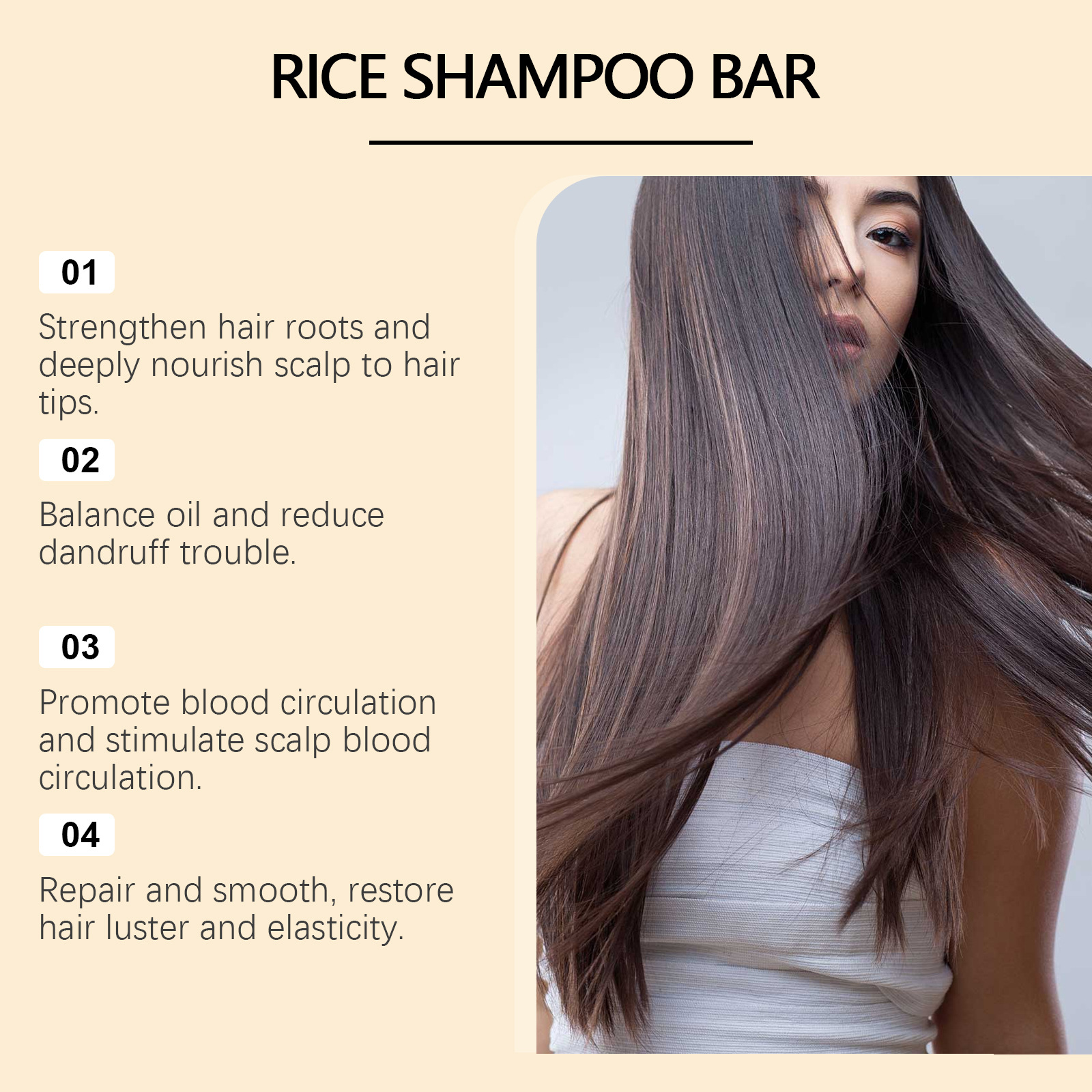 Title 11, Rice Shampoo Soap Gentle Cleansing And Nourishi...