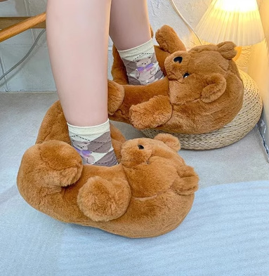 Light Brown Teddy Bear Shoes