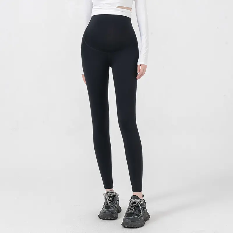 Autumn And Winter Maternity Pants High Waisted