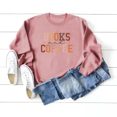 European And American Round Neck Sweater Women's Printing Stylish All-matching - Gold - View 1