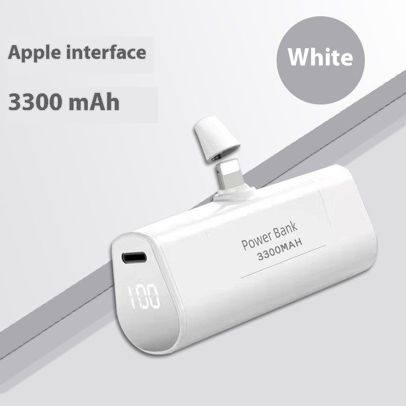 3300mAh Apple Interface White