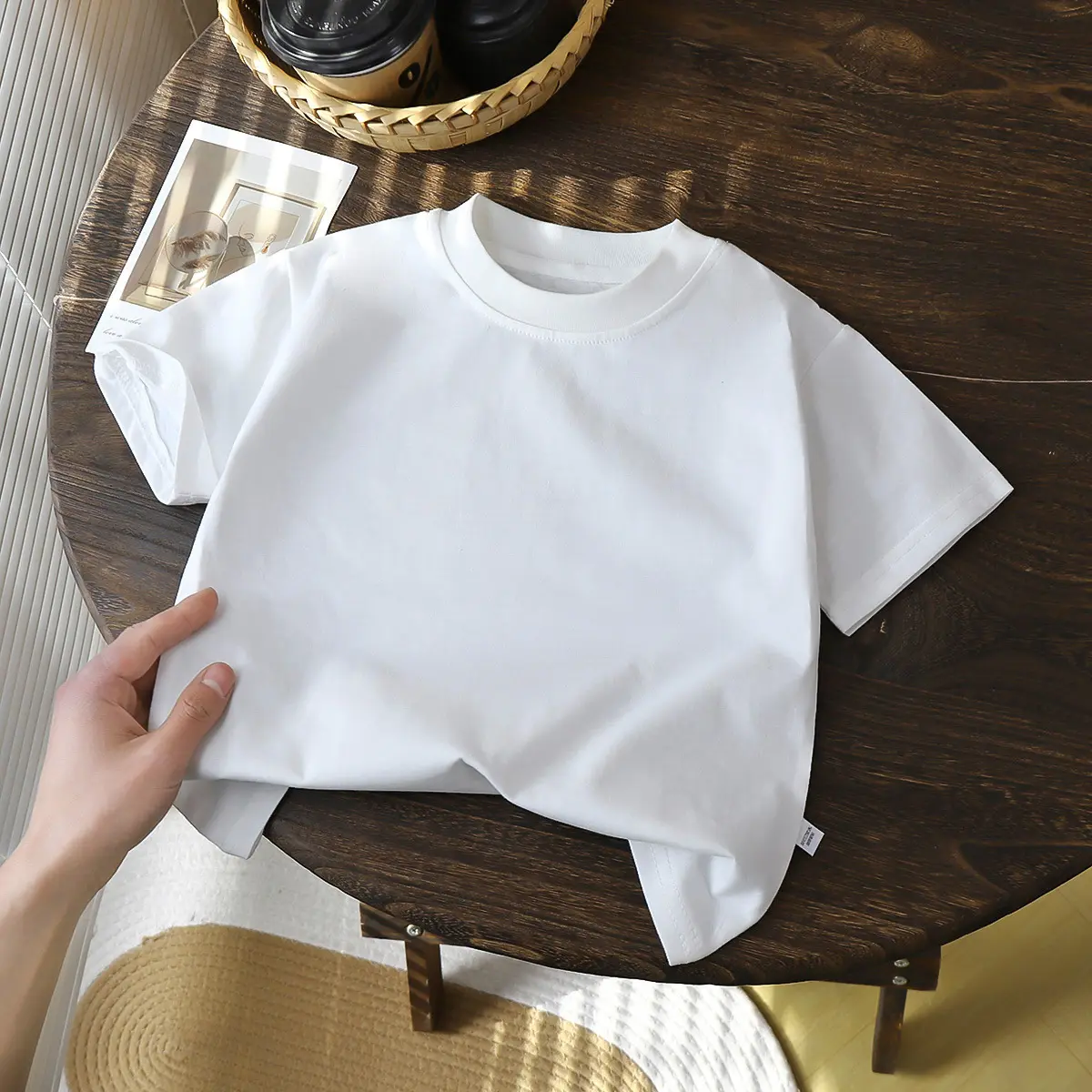 Children's Cotton Short-sleeved T-shirt