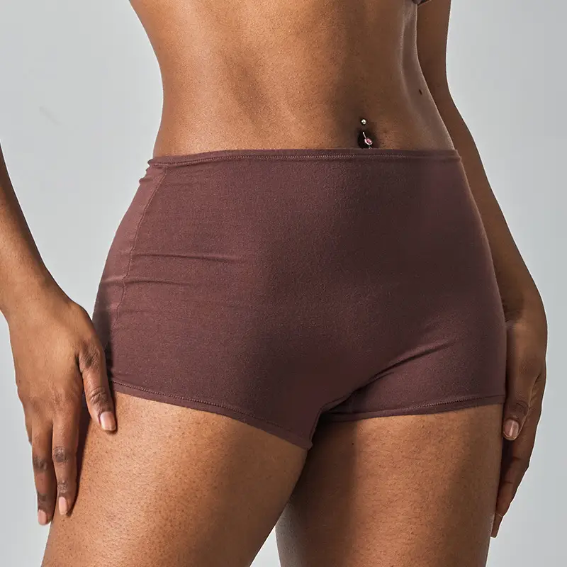 Pure Cotton Women's Boxer Briefs For Home And Yoga