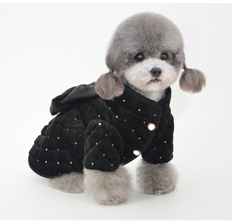 Title 6, The New Pet Cotton Coat Keeps Warm and Velvet S...