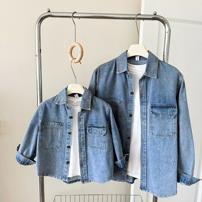 Arrival Trendy Denim Jacket For Moms And Kids