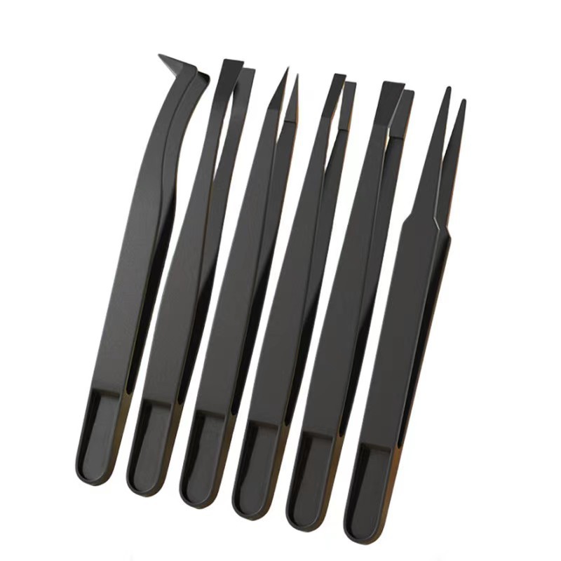 Title 4, Fashion Anti-static Plastic ABS Tweezers Tool