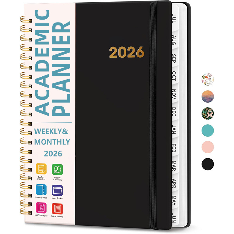 A5 Planner 2026 Coil Notebook