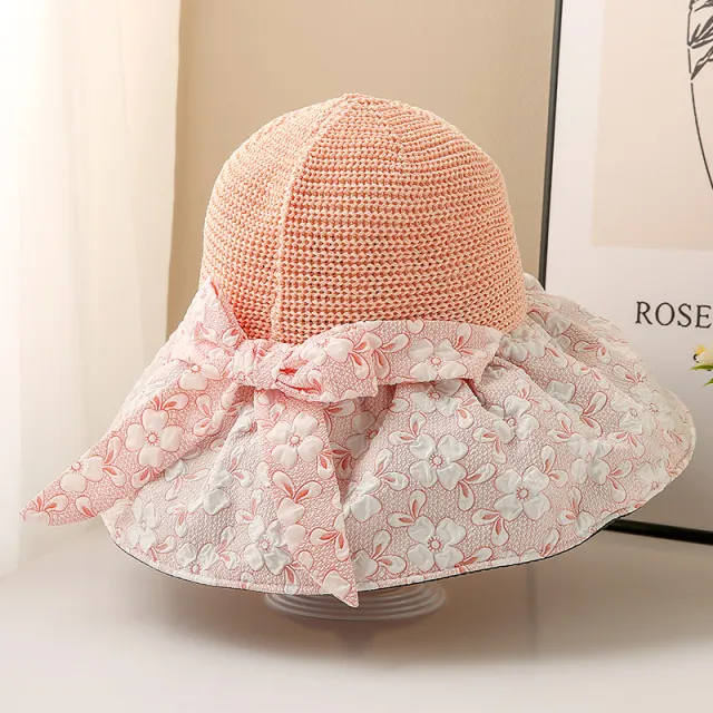 Summer Vinyl Face covering And Sun shading Hat Seaside Beach Hat Pink - Shop at LoveMi