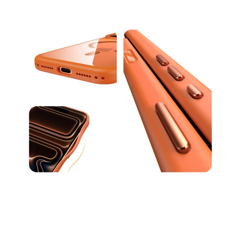 Premium Semi-transparent Magnetic Shockproof Phone Case