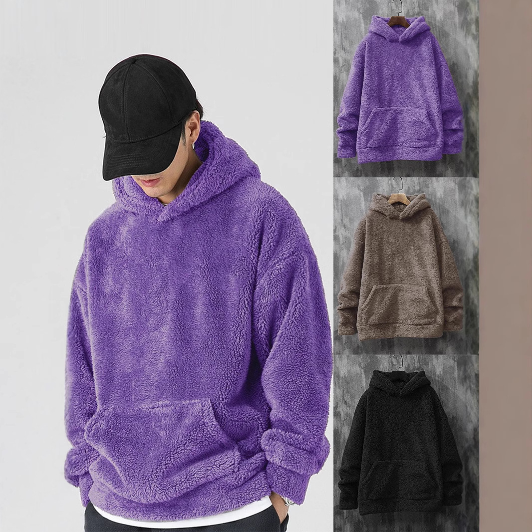 Men's Autumn And Winter Loose Fashion Brand Hooded Sweater