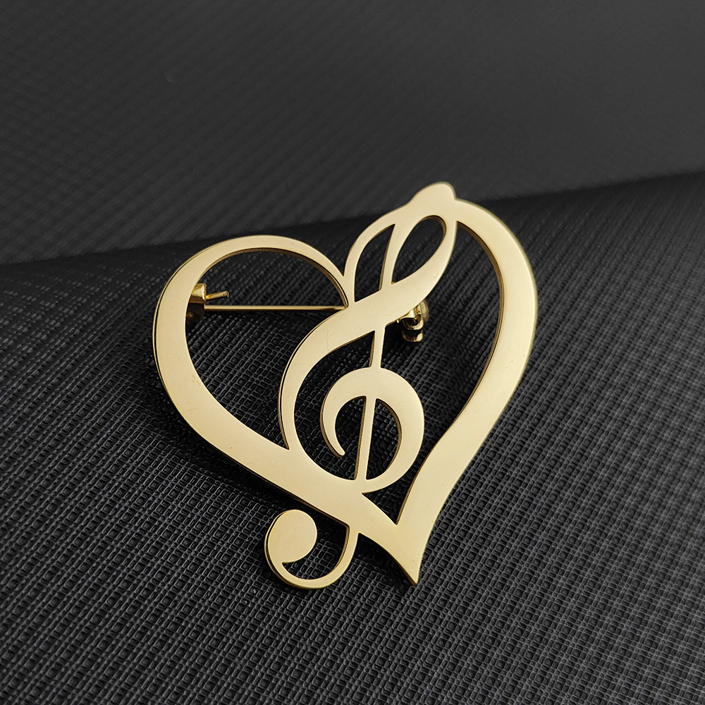 Love Note Brooch Romantic Accessory For Couples On Dates