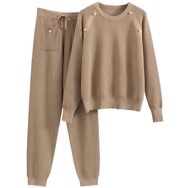 Fashionable Stylish Suit Women's Two-piece Set European Goods