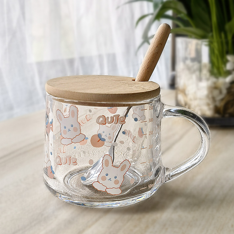 Stylish Minimalist And Uniquely Designed Glass Water Cup