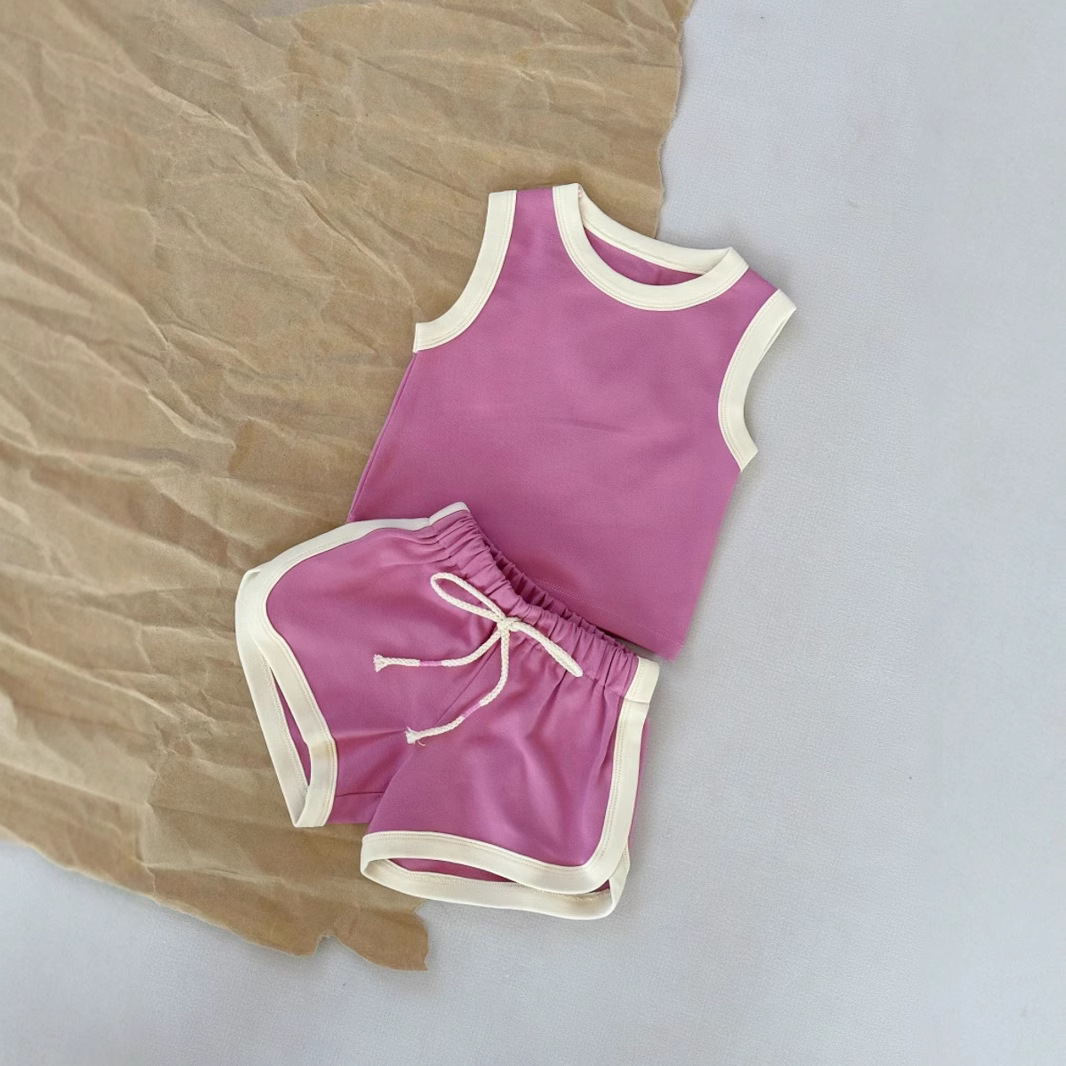 Kids' Sports And Leisure Hot Pants Set