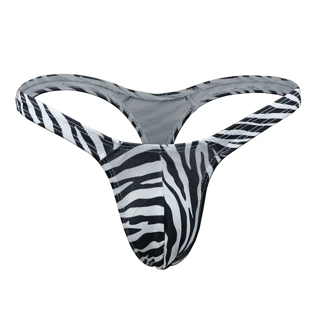 Men's Sexy Lingerie Underwear Flying Bird Xiaoding Opaque Swimming Material T-back