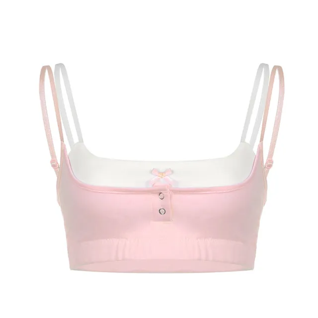 Fashion Short Sexy Little Suspenders Pink - Shop at LoveMi