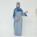 Blue Headscarf