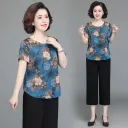 Blue Circle Top