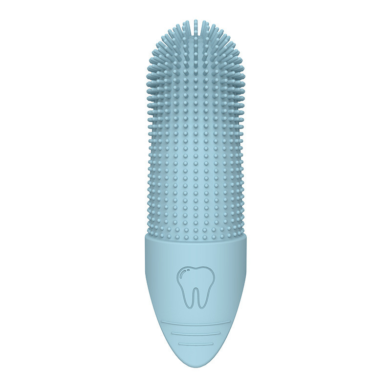 Finger Toothbrush Blue