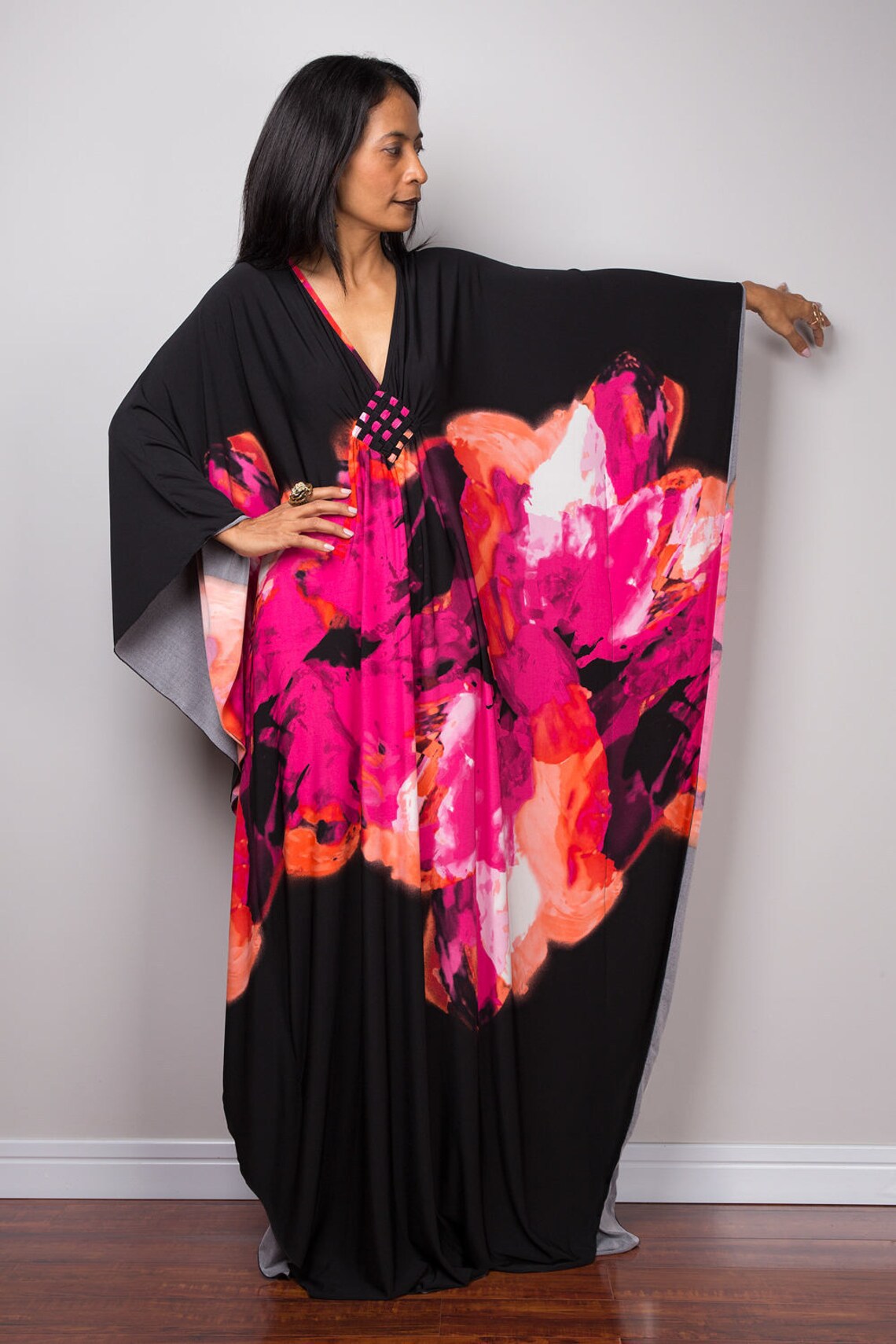 Beach Cover-up Robe Long Dress - Image 33
