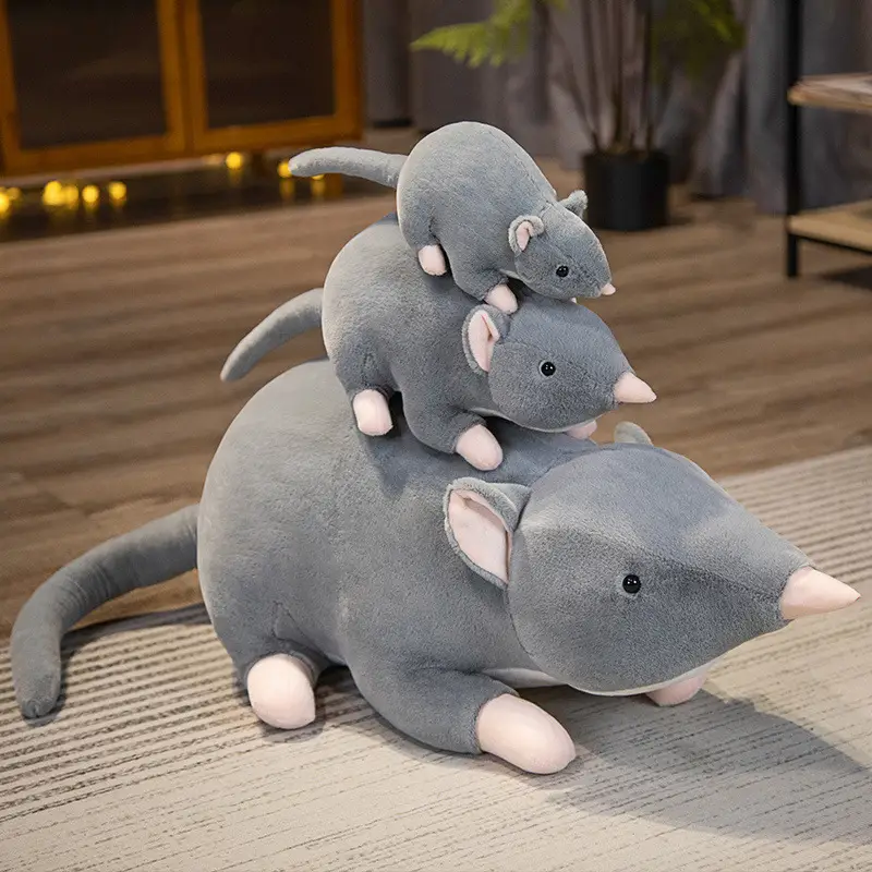 Cartoon Little Mouse Doll Plush Toy Doll Children Accompany