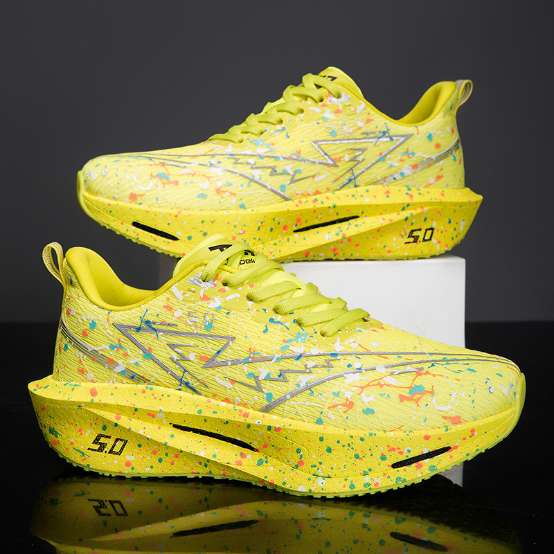 Iridescent Running Shoes Fashionable Mesh Sneakers For Jogging And Sports 1