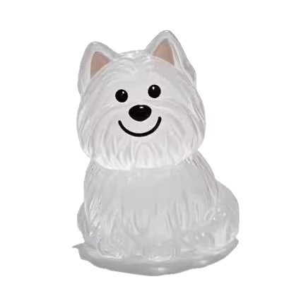 Dog Fur Storage Cute Pendant Keychain Bag Charm