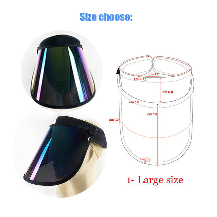 Title 1, UV Protection Brim Rotating Sun Hat Lens Adjust...