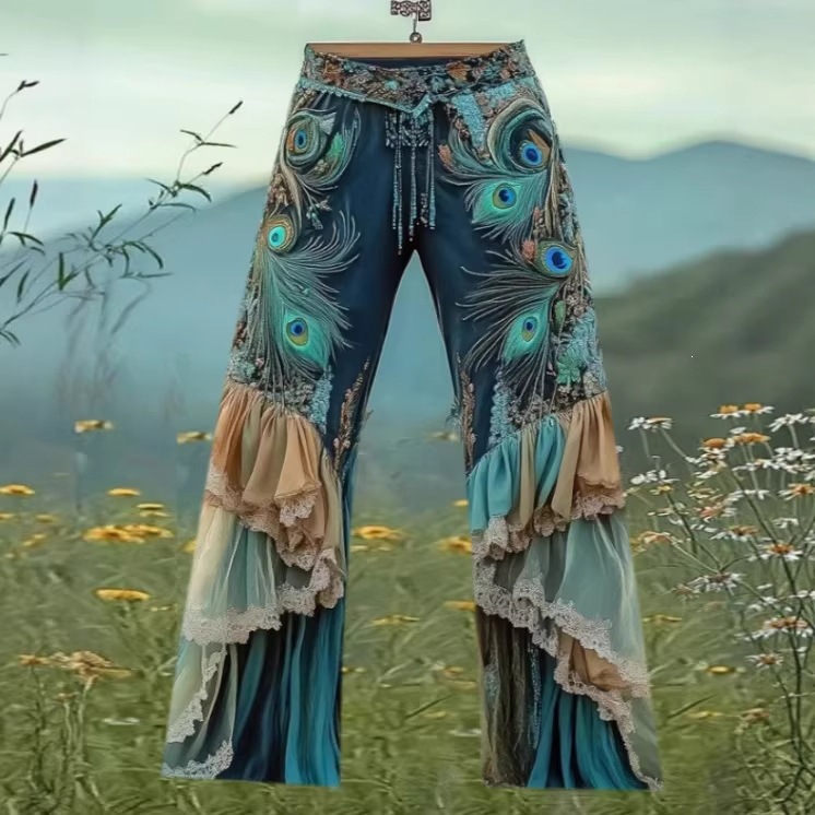 Womens Comfortable Casual Vintage Pants