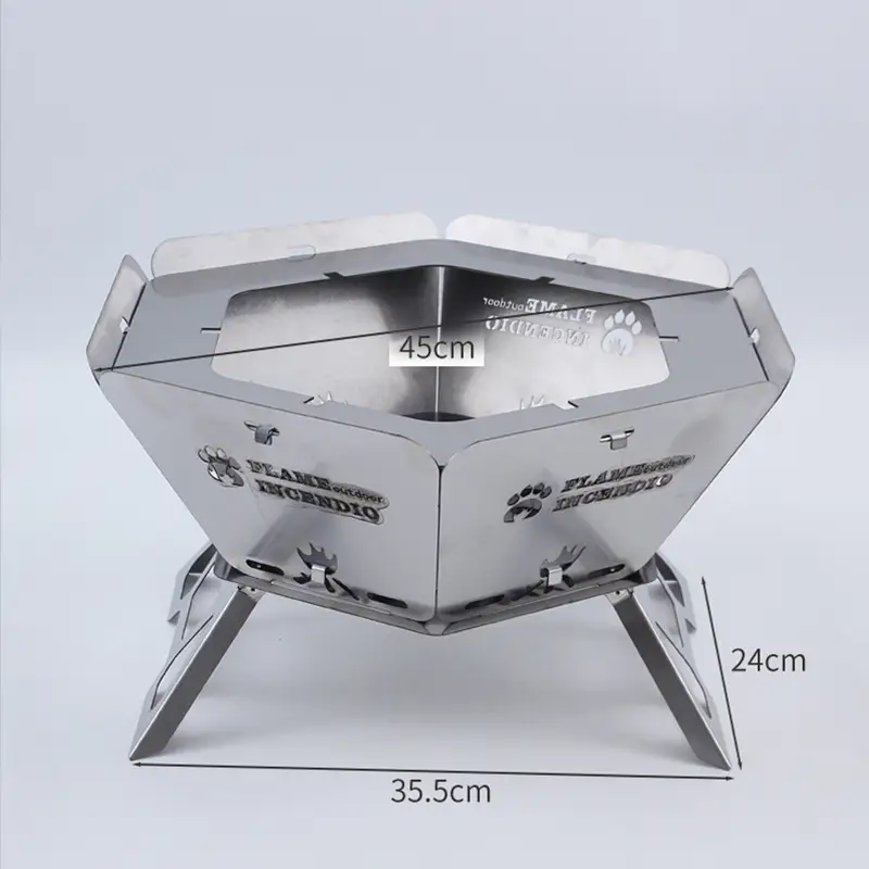 Portable Kebabs Outdoor Camping Charcoal Barbecue Grill