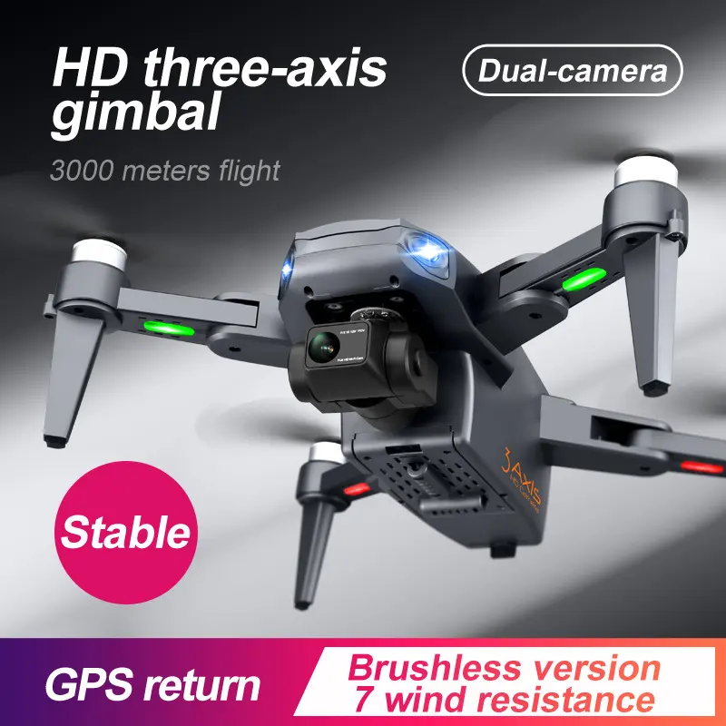 RG106 Three-axis Self-stabilizing PTZ Folding UAV