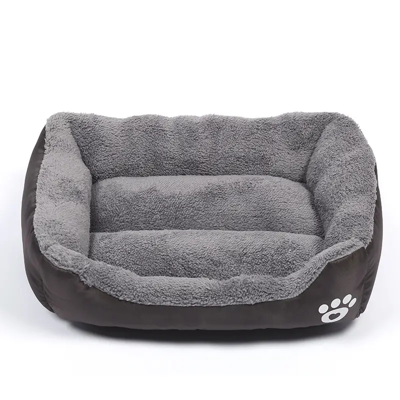 Pet Cushion Mat Square Four Seasons Universal Winter Fleece-lined Warm Dogs And Cats